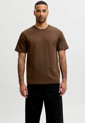 Jack & Jones T-SHIRT T-SHIRT - T-shirt basique - cocoa