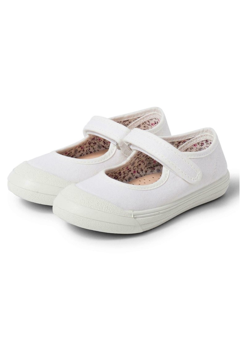 Kinder Klettschuhe | Pisamonas MERCEDITA Slipper blanco/weiß - SJ45250 Kinder Klettschuhe | Pisamonas MERCEDITA Slipper blanco/weiß - SJ45250