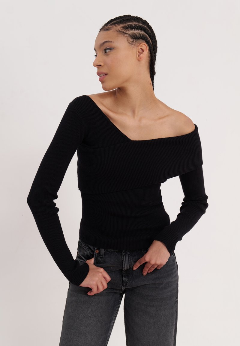 Even&Odd Jumper - black