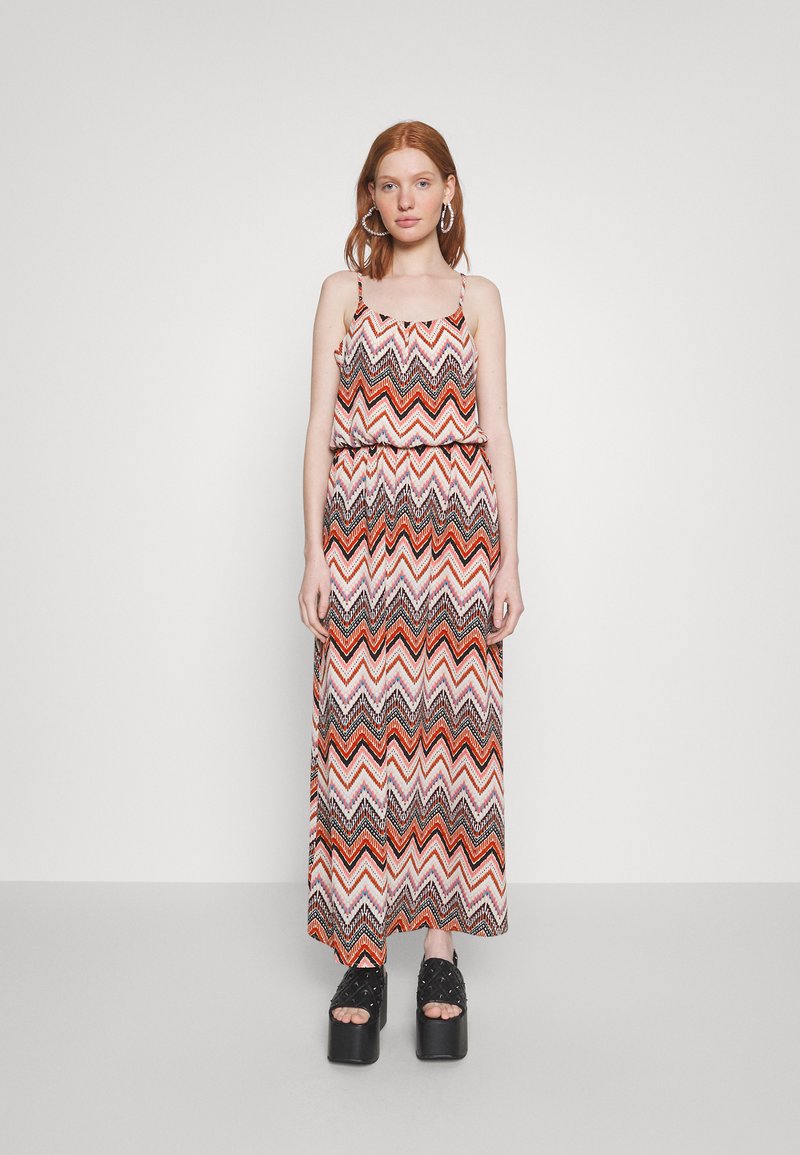 Onlmilana 7 8 Dress Wvn Noos Cloud Dancer Aop Sikka Graphic