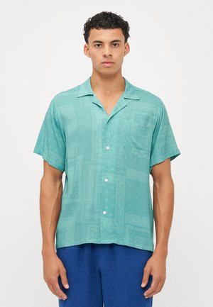 TONAL BANDANA PRINTED CAMP SHIRTS - Strandaccessoire - teal