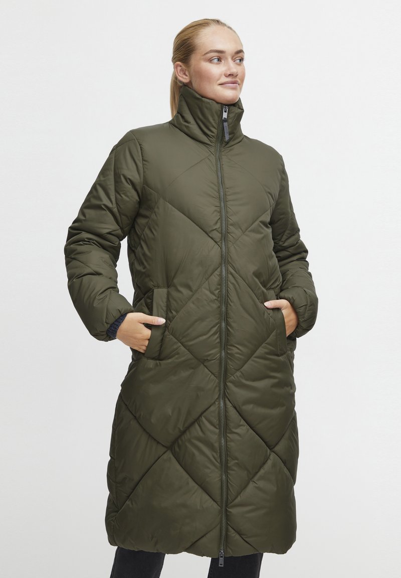 Oxmo - BONNIE - Abrigo de invierno - olive night, Ampliar