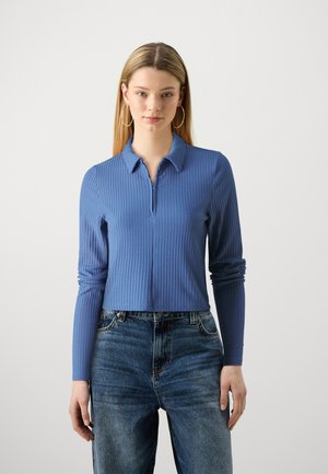 ONLY ONLNELLA HALF ZIP - Μπλούζα με μακριά μανίκια - coronet blue