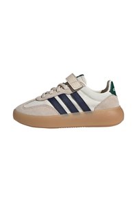 Baby shoes - off white   collegiate navy   collegiate green