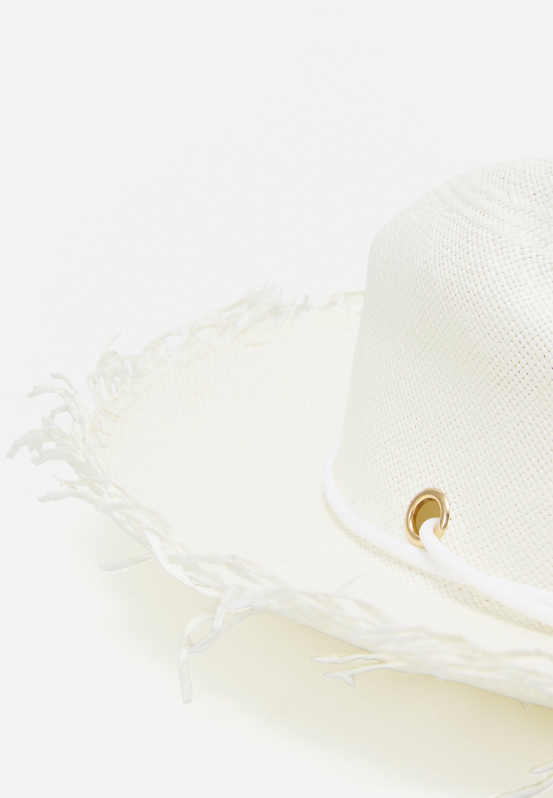 Sensi Studio LONG BRIM FRAYED PANAMA 