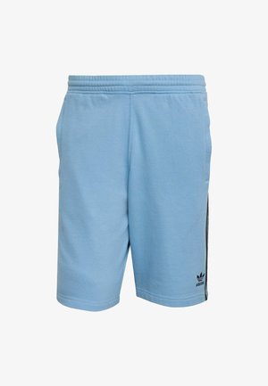 adidas Originals 3-STRIPE  - Shorts - ash blue   black