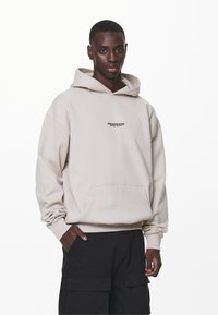 Pegador FENTON OVERSIZED HOODIE - Hoodie - washed dust cream