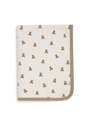 Jollein, BLANKET - MINI TEDDY BEAR LITTLE WAFFLE/FLUFFY UNISEX - Baby blanket - multicolor