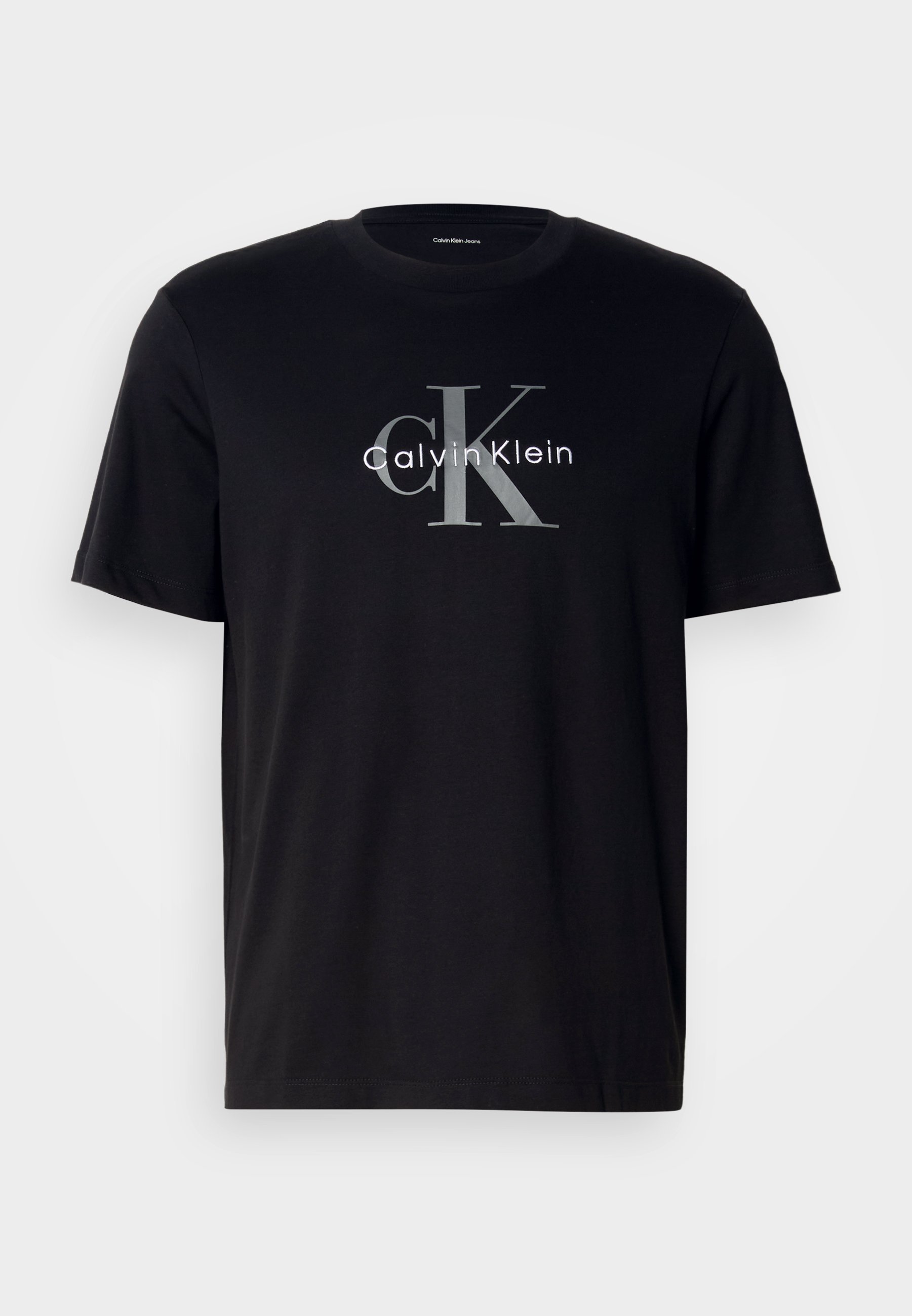 Calvin Klein Jeans HERO MONOLOGO TEE - Triko s potiskem - black