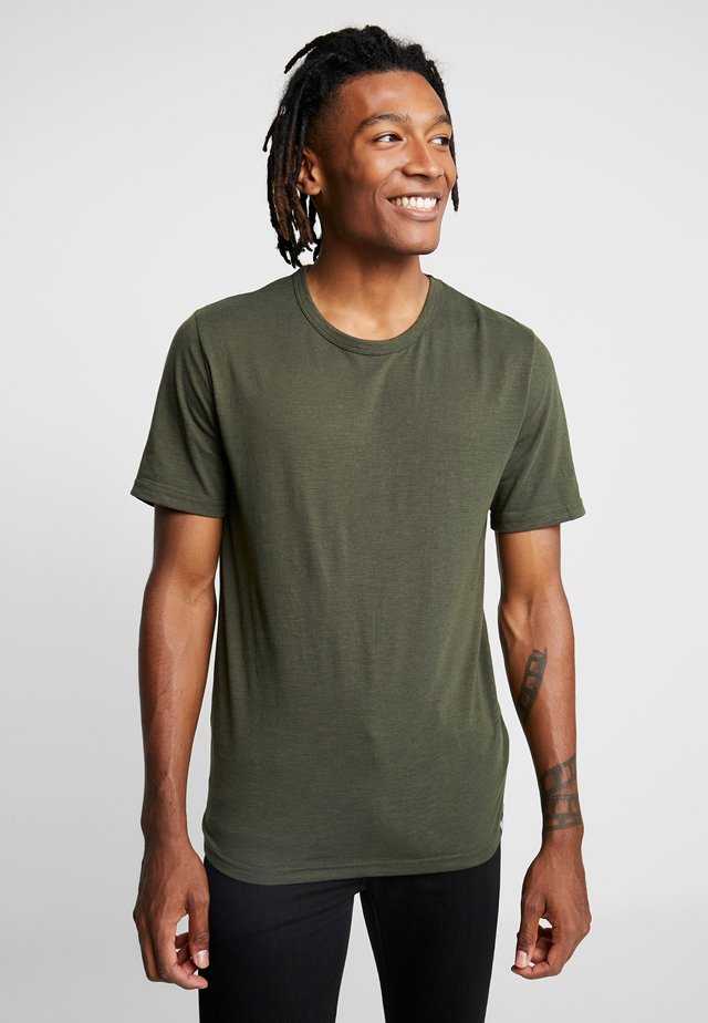 DELTA - Basic T-shirt - racing green