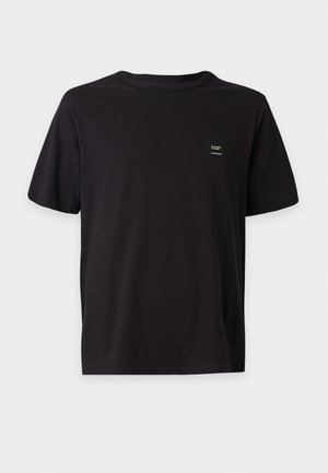 Jack & Jones, JJCLEVELAND TEE CREW NECK - Βασικό μπλουζάκι - black
