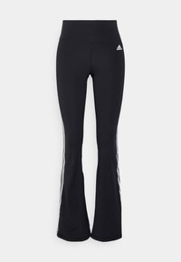 FLARED - Tracksuit bottoms - black
