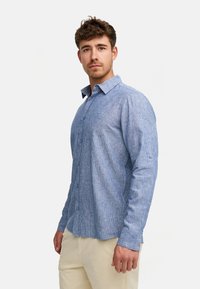 INDICODE JEANS LANGARM THEON - Overhemd - navy