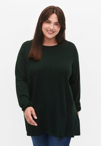 Zizzi IN BLEND - Maglione - scarab