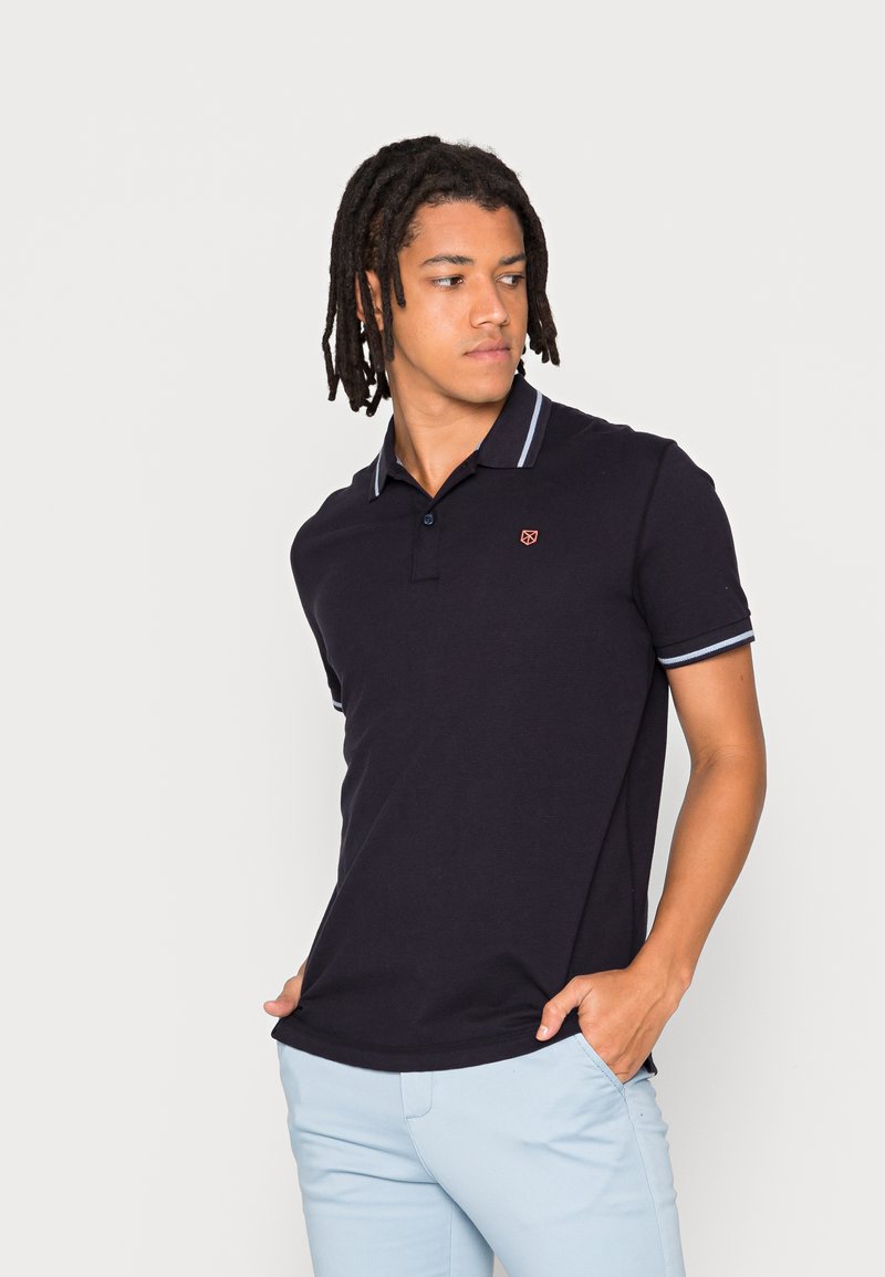 Herren T-Shirts basic | Jack & Jones PREMIUM JPRBLASTRUCTURE Poloshirt perfect navy/dunkelblau - EH36380 Herren T-Shirts basic | Jack & Jones PREMIUM JPRBLASTRUCTURE Poloshirt perfect navy/dunkelblau - EH36380