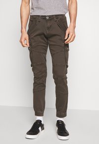 Alpha Industries - COMBAT LW - Pantalon cargo - anthracite Image miniature 1