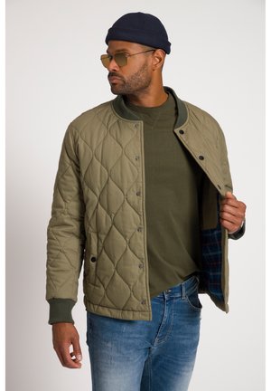 STHUGE QUILTED  - Bomber bunda - olive