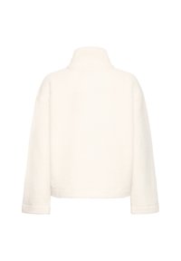 Fransa Fliisjakk - whisper white
