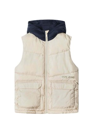 Pepe Jeans BEKETT - Väst - dark stone beige