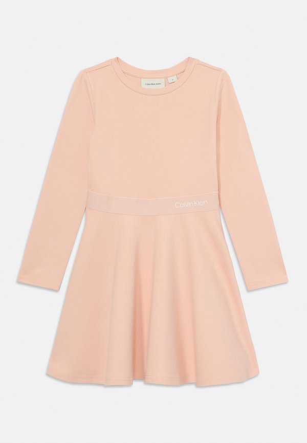 LOGO TAPE PUNTO DRESS - Jersey dress - spanish villa