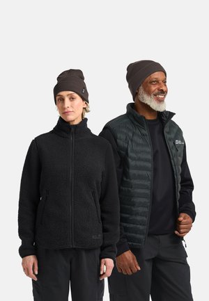 Jack Wolfskin, RIB BEANIE UNISEX - Beanie - peat