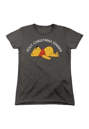 WINNIE THE POOH CHRISTMAS DINNER - Print T-shirt - anthracite