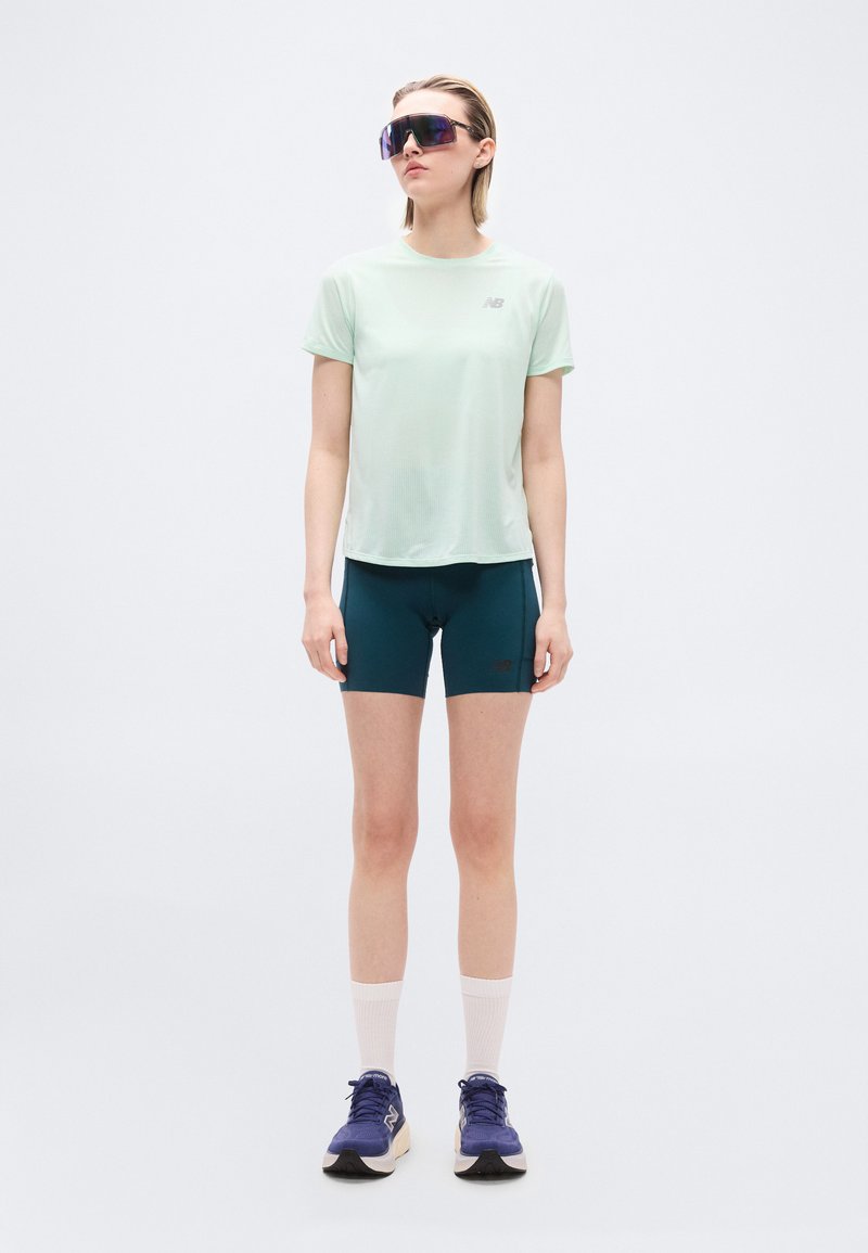 New Balance ATHLETICS - Sportovní tričko - cosmic jade heather