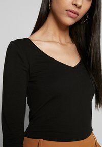 Anna Field Tall BASIC LONG SLEEVE TOP - Top dugih rukava - black