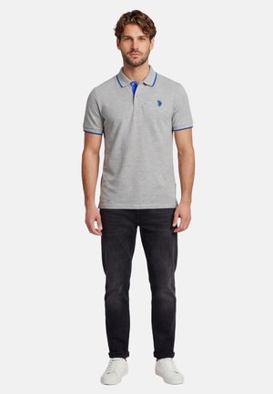 U.S. Polo Assn., USKayle - Poloshirt - grau royal
