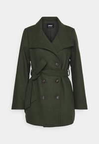ONLY Petite Kort kappa / rock - dark green