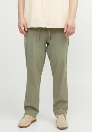 STACE JJBREEZE - Tygbyxor - deep lichen green