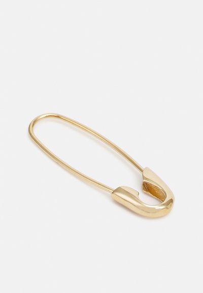 Loren Stewart SAFETY PIN EARRINGS - Náušnice - gold-coloured