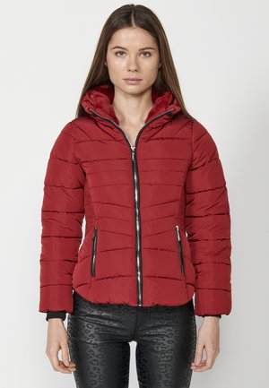 PADDED - Zimska jakna - granate maroon