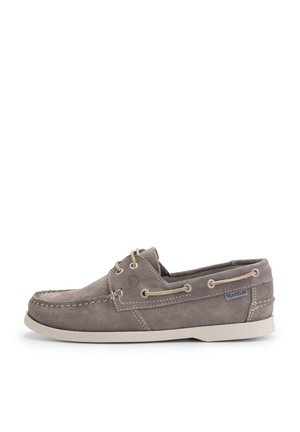 Travelin PENZANCE - Boat shoes - grey