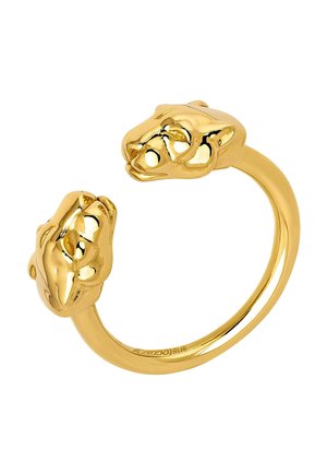 TÚ Y YO DE  BAÑADA EN DE   CON CABEZAS DE PANTERA - Anillo - gold-colored