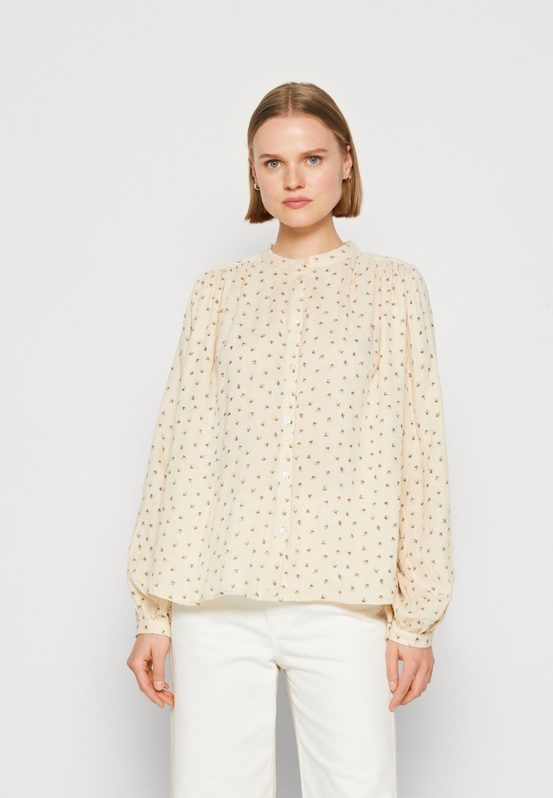 Juaniabbsynvia Blouse Blouse White Sand