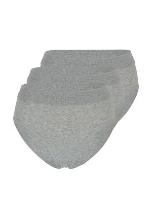 3ER PACK PLUS MAXI - Slip - kiesel melange
