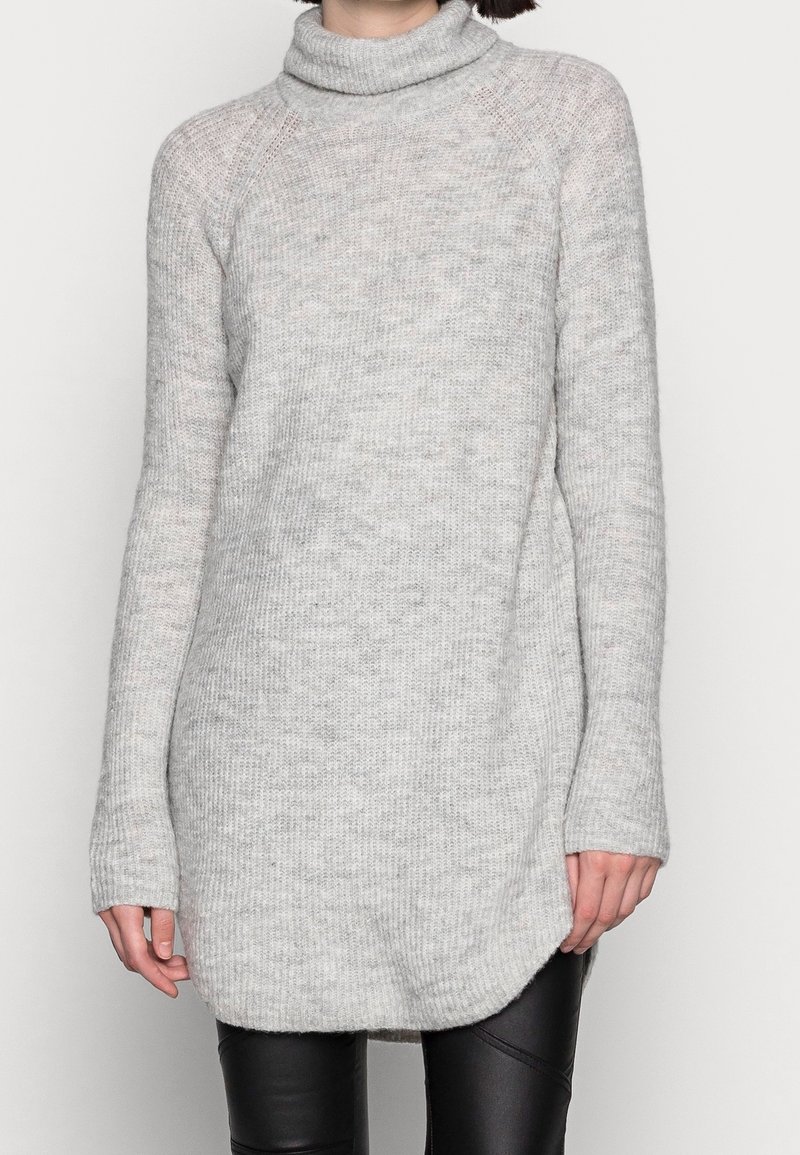 Pieces Jumper - mottled light grey