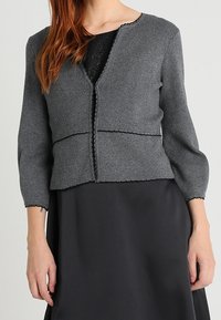 Anna Field Kardigan - mottled grey