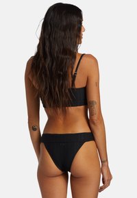 Billabong WAVE TRIP SKIMPY - Bikinio apatinė dalis - black pebble