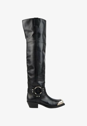 Gucci, Bottes de cowboy / motard - black