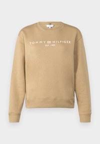 LOGO - Sweatshirt - classic khaki