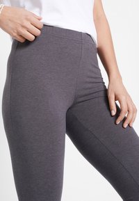 bonprix STRETCH 2ER PACK  BEQUEME UND ELASTISCHEM BUND - Leggings - grau
