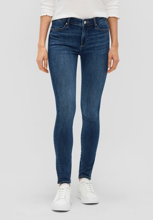 s.Oliver IZABELL MID RISE - Jeans Skinny - dunkelblau