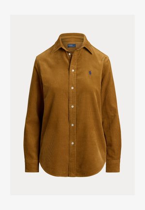 Polo Ralph Lauren, CLASSIC FIT COTTON CORDUROY SHIRT - Blúzka so zapínaním na gombíky - tan