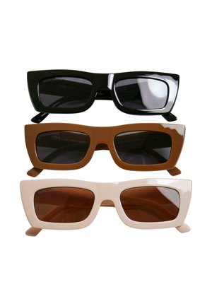 UNISEX SANREMO 3-PACK - Sluneční brýle - black whitesand toffe