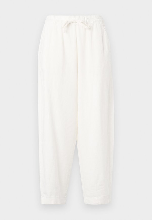 LINNO BARREL - Trousers - cloud dancer2