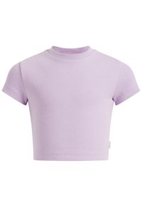 WE Fashion T-shirt basic - light purple