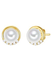 Earrings - gelbgoldfarben