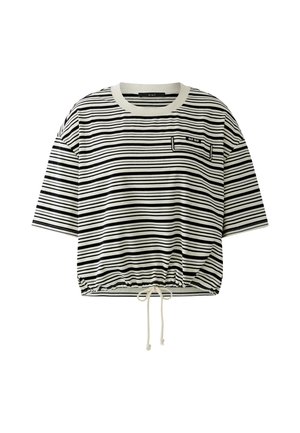 Oui, T-SHIRT - T-Shirt print - white black